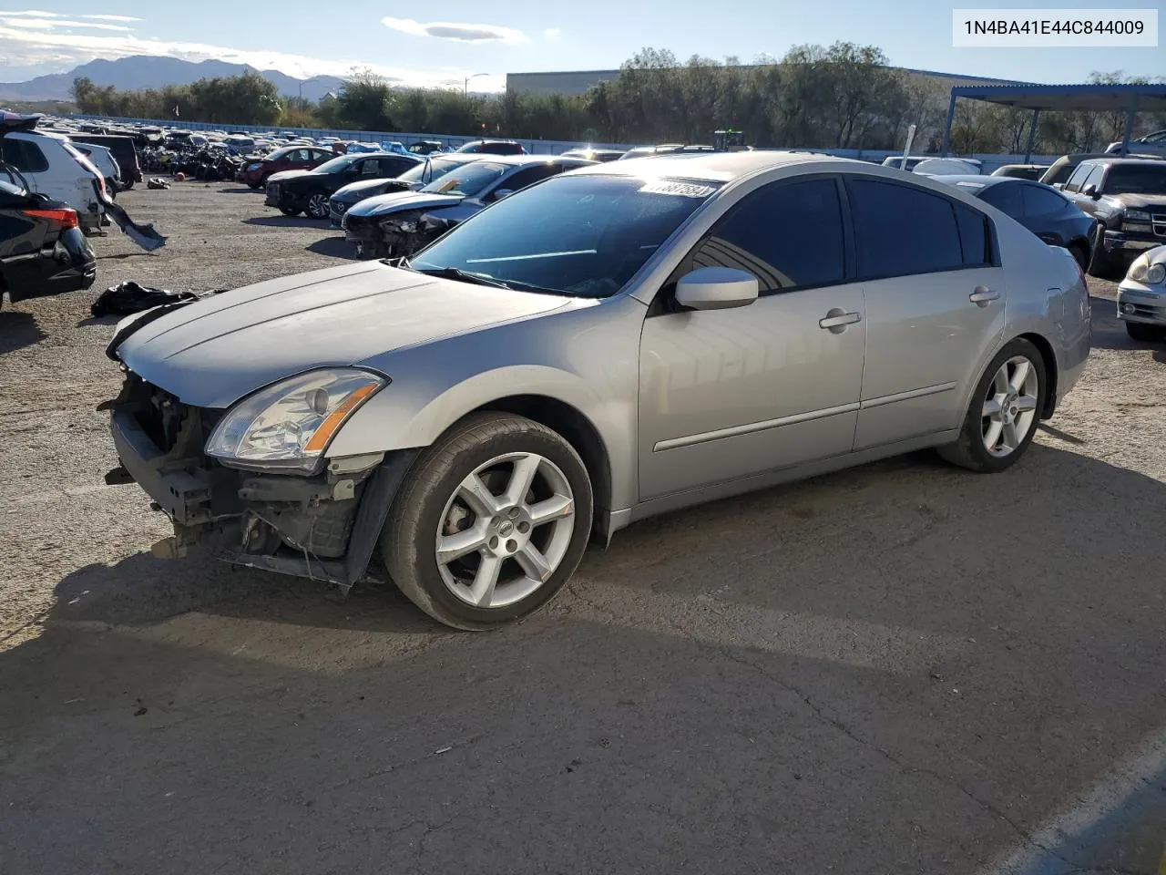 2004 Nissan Maxima Se VIN: 1N4BA41E44C844009 Lot: 77887584