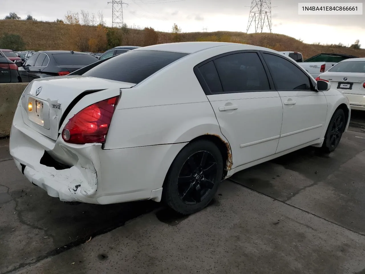 2004 Nissan Maxima Se VIN: 1N4BA41E84C866661 Lot: 78060764