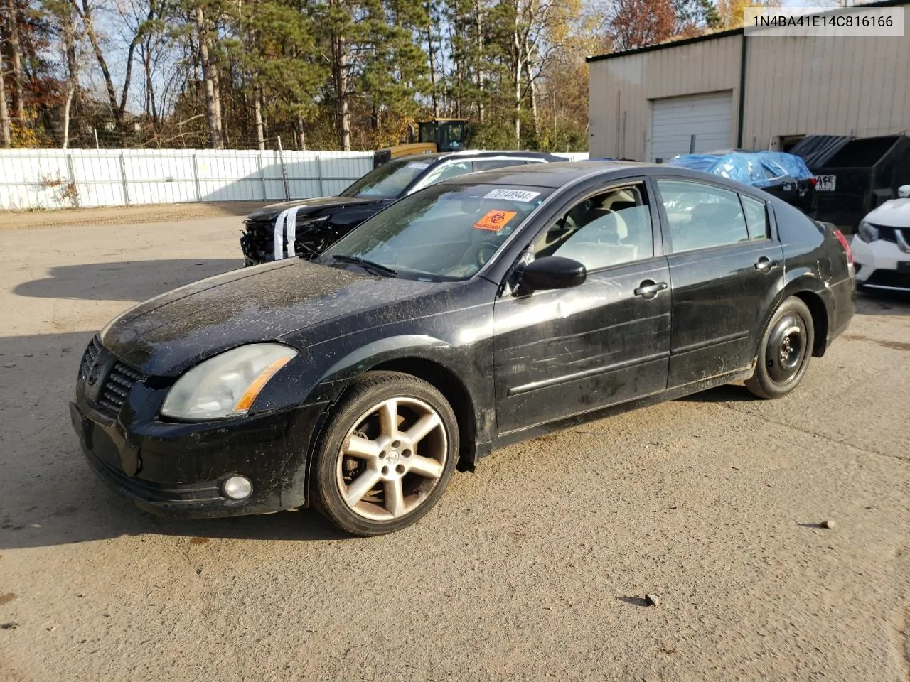 2004 Nissan Maxima Se VIN: 1N4BA41E14C816166 Lot: 78148944