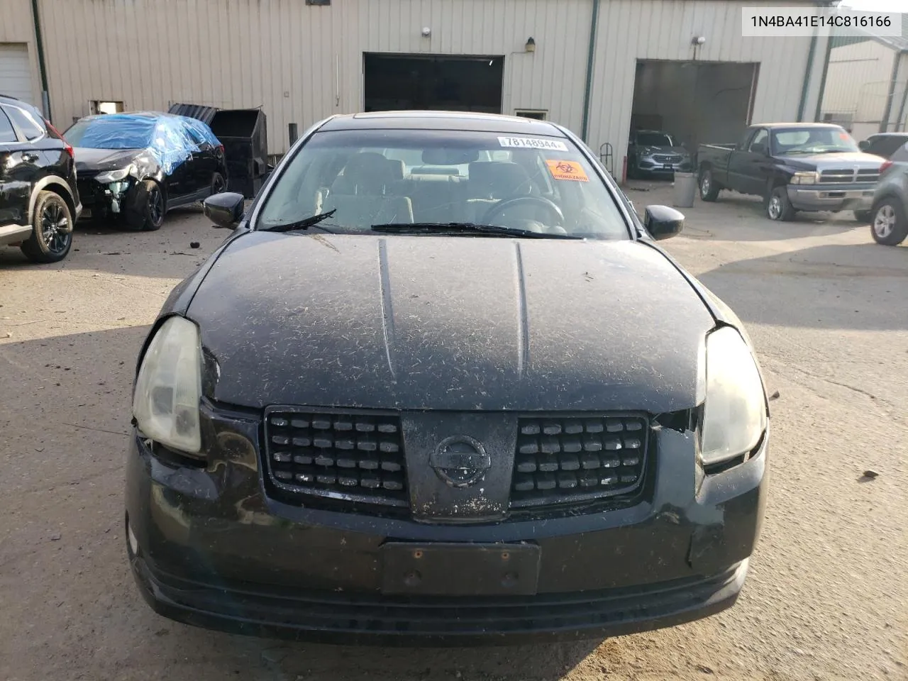 2004 Nissan Maxima Se VIN: 1N4BA41E14C816166 Lot: 78148944