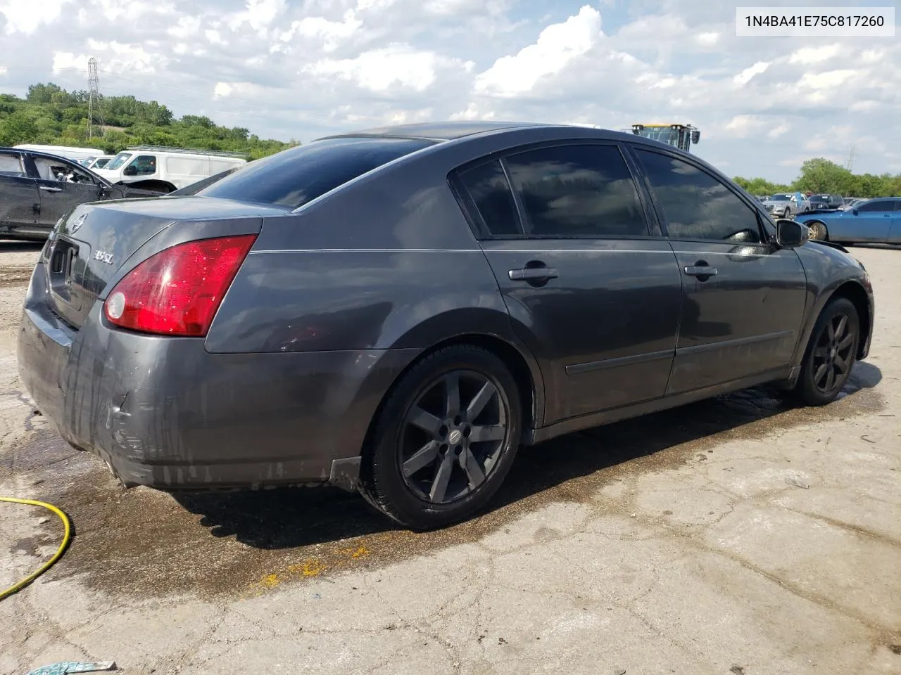 2005 Nissan Maxima Se VIN: 1N4BA41E75C817260 Lot: 56089324