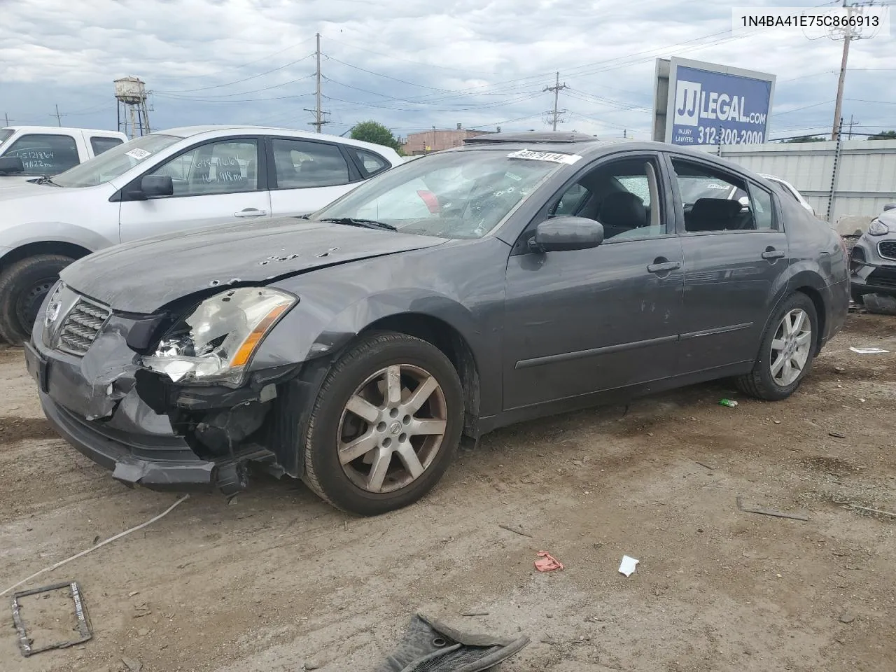 2005 Nissan Maxima Se VIN: 1N4BA41E75C866913 Lot: 64879114