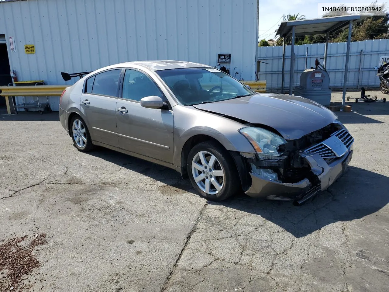 2005 Nissan Maxima Se VIN: 1N4BA41E85C801942 Lot: 72085134