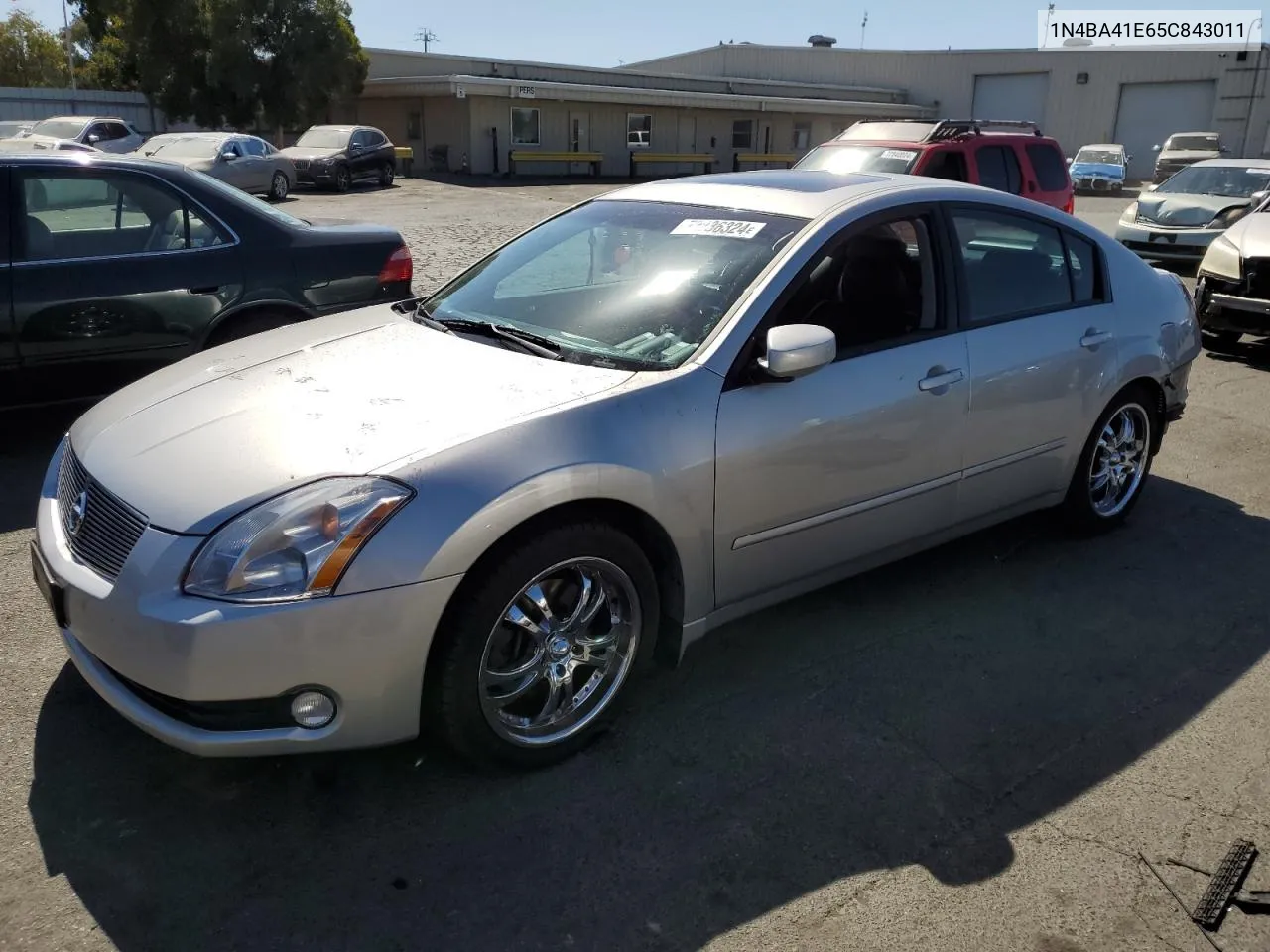 2005 Nissan Maxima Se VIN: 1N4BA41E65C843011 Lot: 72236324