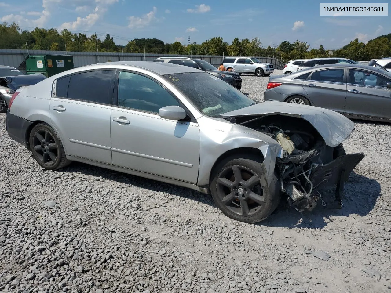 2005 Nissan Maxima Se VIN: 1N4BA41E85C845584 Lot: 72736914