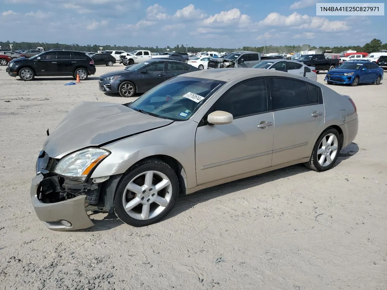 2005 Nissan Maxima Se VIN: 1N4BA41E25C827971 Lot: 72753514