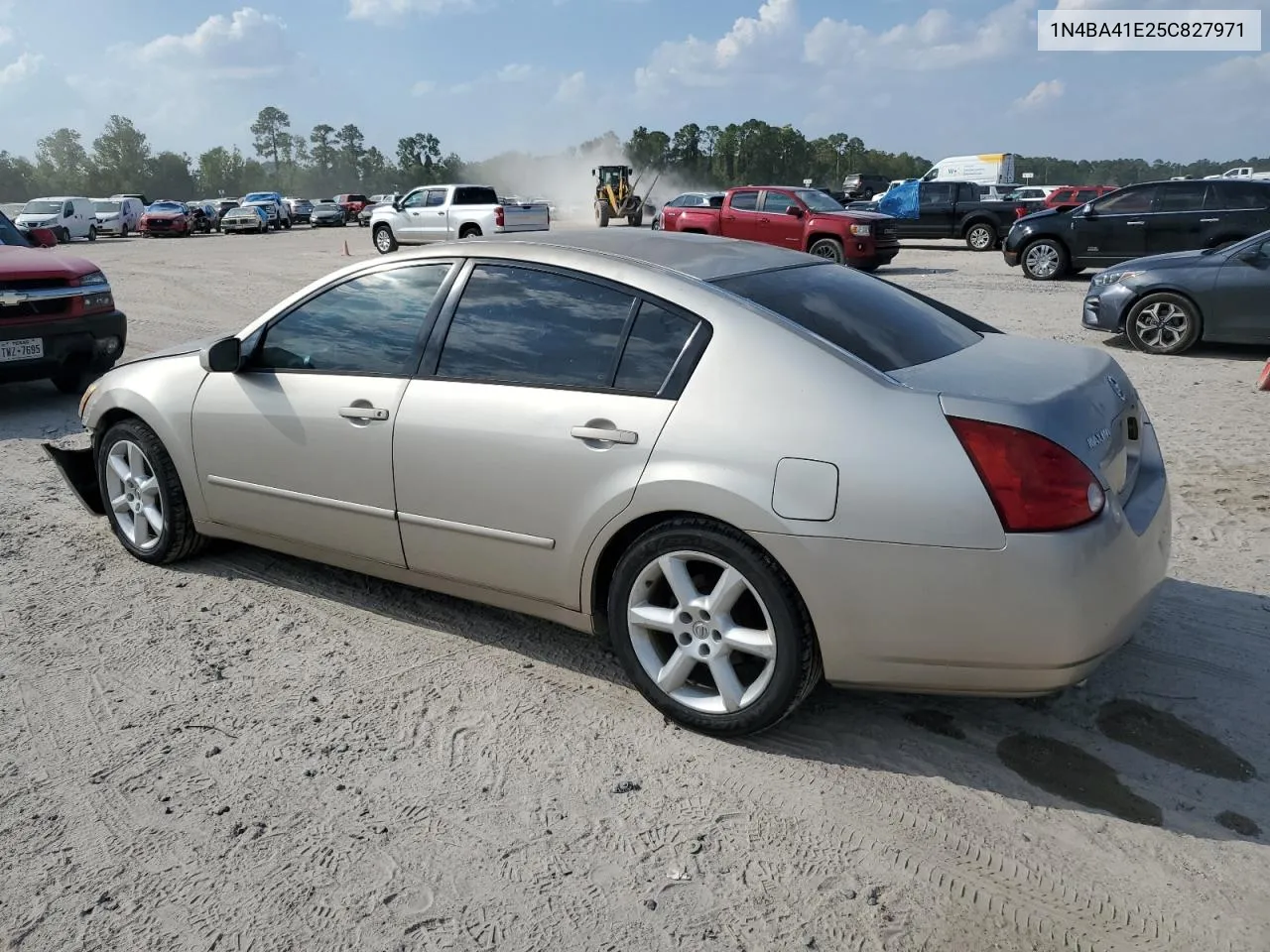 2005 Nissan Maxima Se VIN: 1N4BA41E25C827971 Lot: 72753514