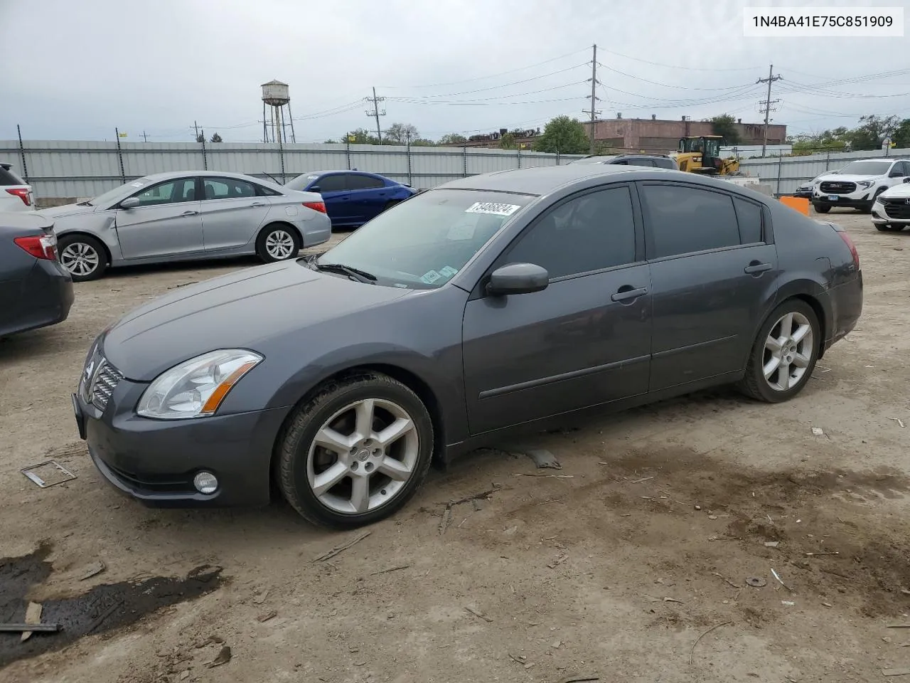 2005 Nissan Maxima Se VIN: 1N4BA41E75C851909 Lot: 73486824