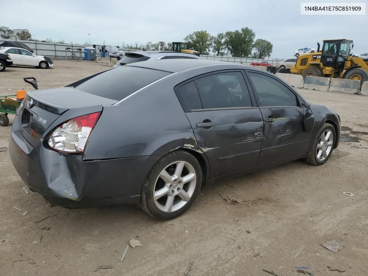 2005 Nissan Maxima Se VIN: 1N4BA41E75C851909 Lot: 73486824