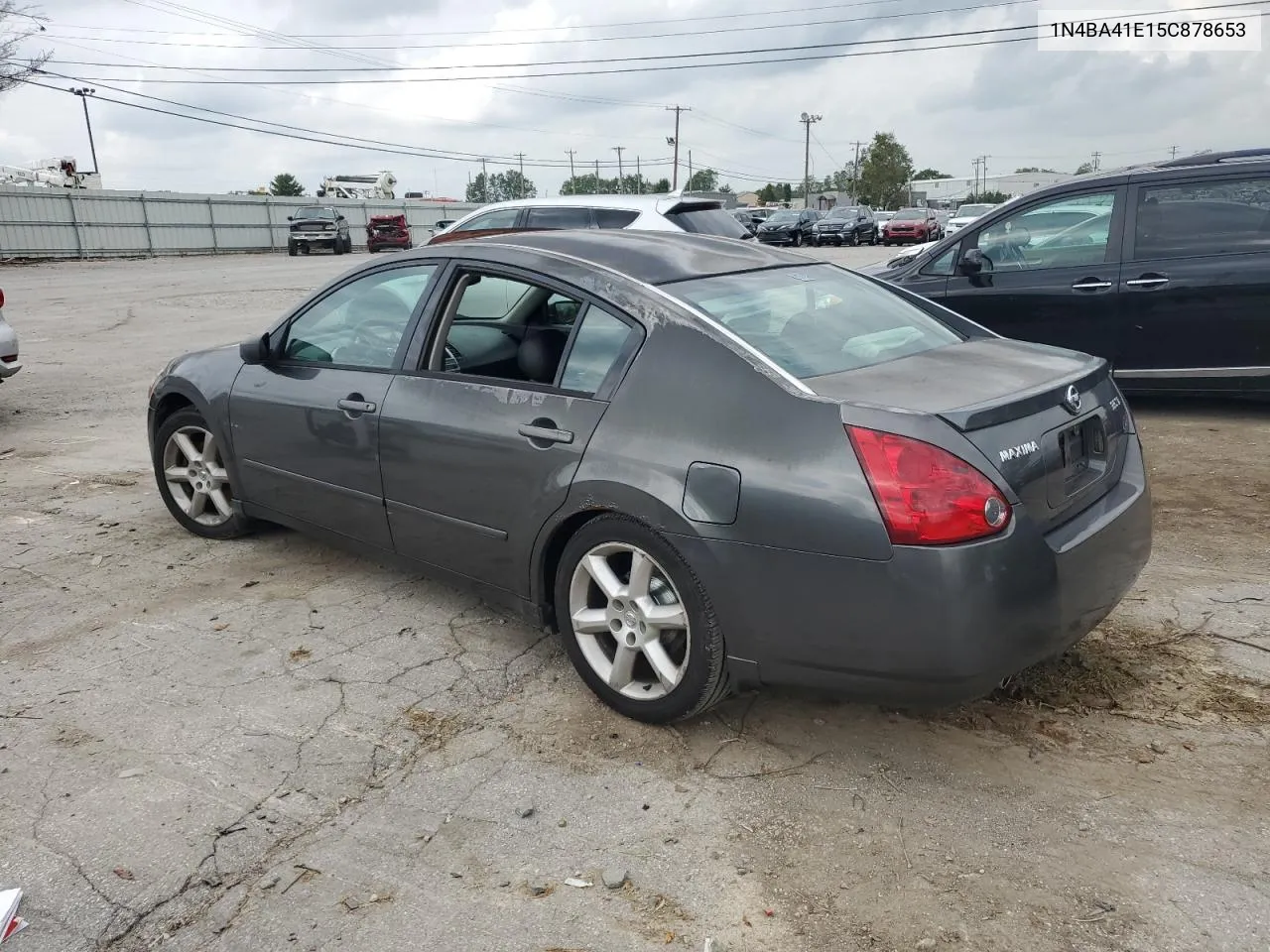 2005 Nissan Maxima Se VIN: 1N4BA41E15C878653 Lot: 74027814