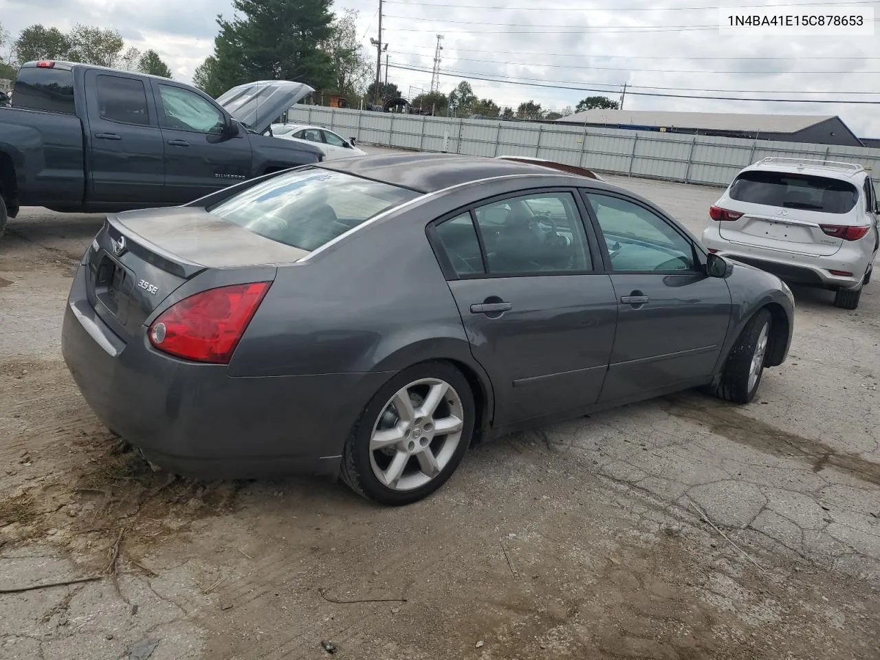 2005 Nissan Maxima Se VIN: 1N4BA41E15C878653 Lot: 74027814