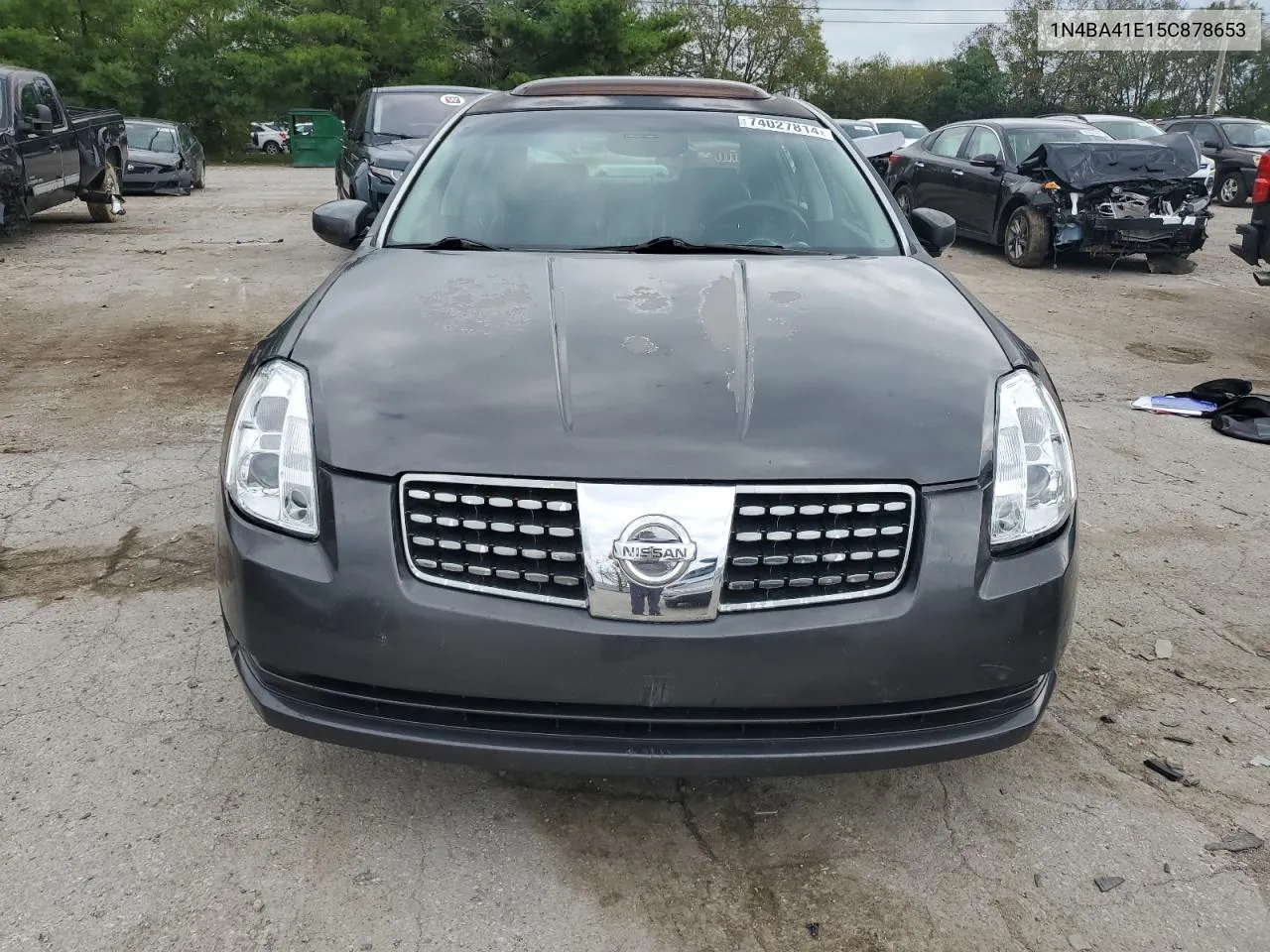 2005 Nissan Maxima Se VIN: 1N4BA41E15C878653 Lot: 74027814