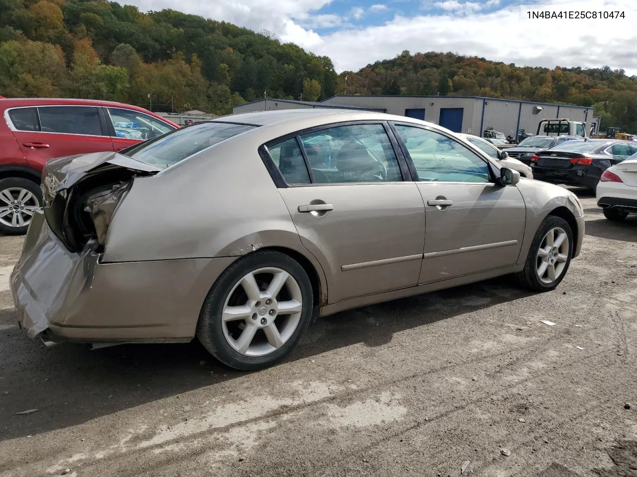 2005 Nissan Maxima Se VIN: 1N4BA41E25C810474 Lot: 76344174