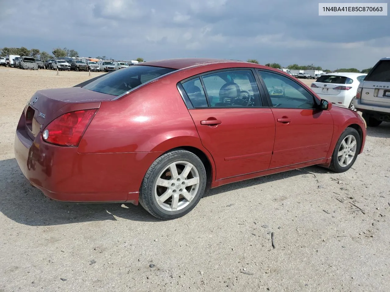 2005 Nissan Maxima Se VIN: 1N4BA41E85C870663 Lot: 79019714