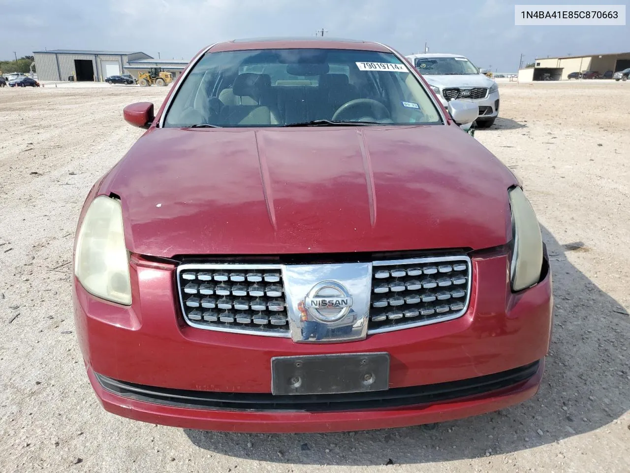 2005 Nissan Maxima Se VIN: 1N4BA41E85C870663 Lot: 79019714