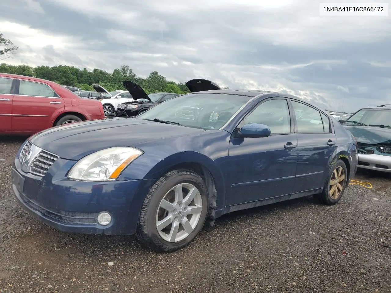 2006 Nissan Maxima Se VIN: 1N4BA41E16C866472 Lot: 61003184