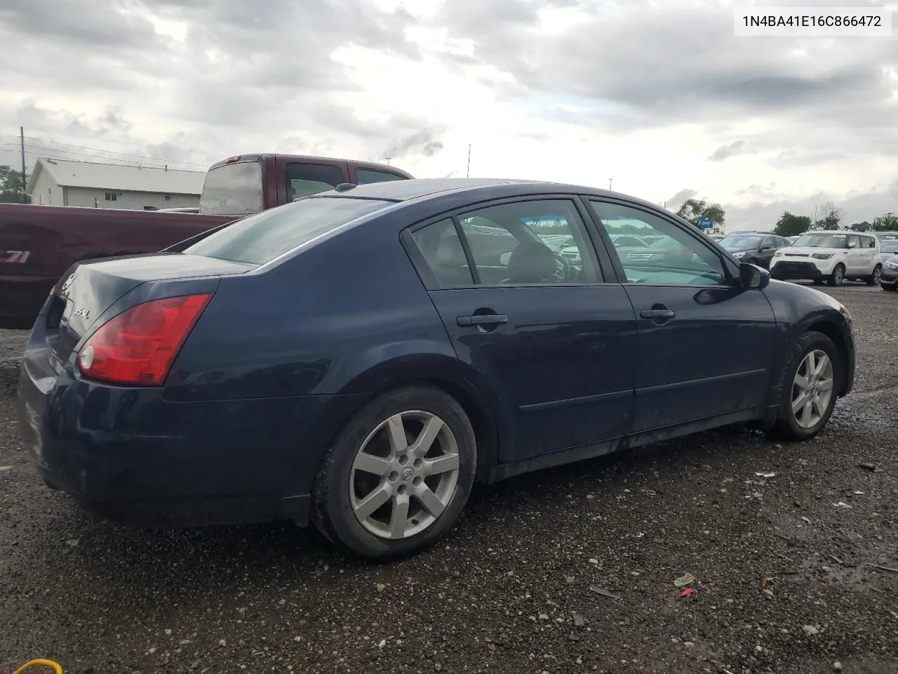 2006 Nissan Maxima Se VIN: 1N4BA41E16C866472 Lot: 61003184