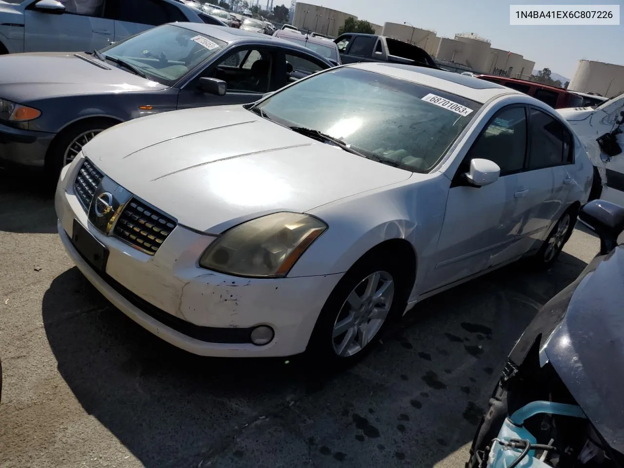 2006 Nissan Maxima Se VIN: 1N4BA41EX6C807226 Lot: 68701063