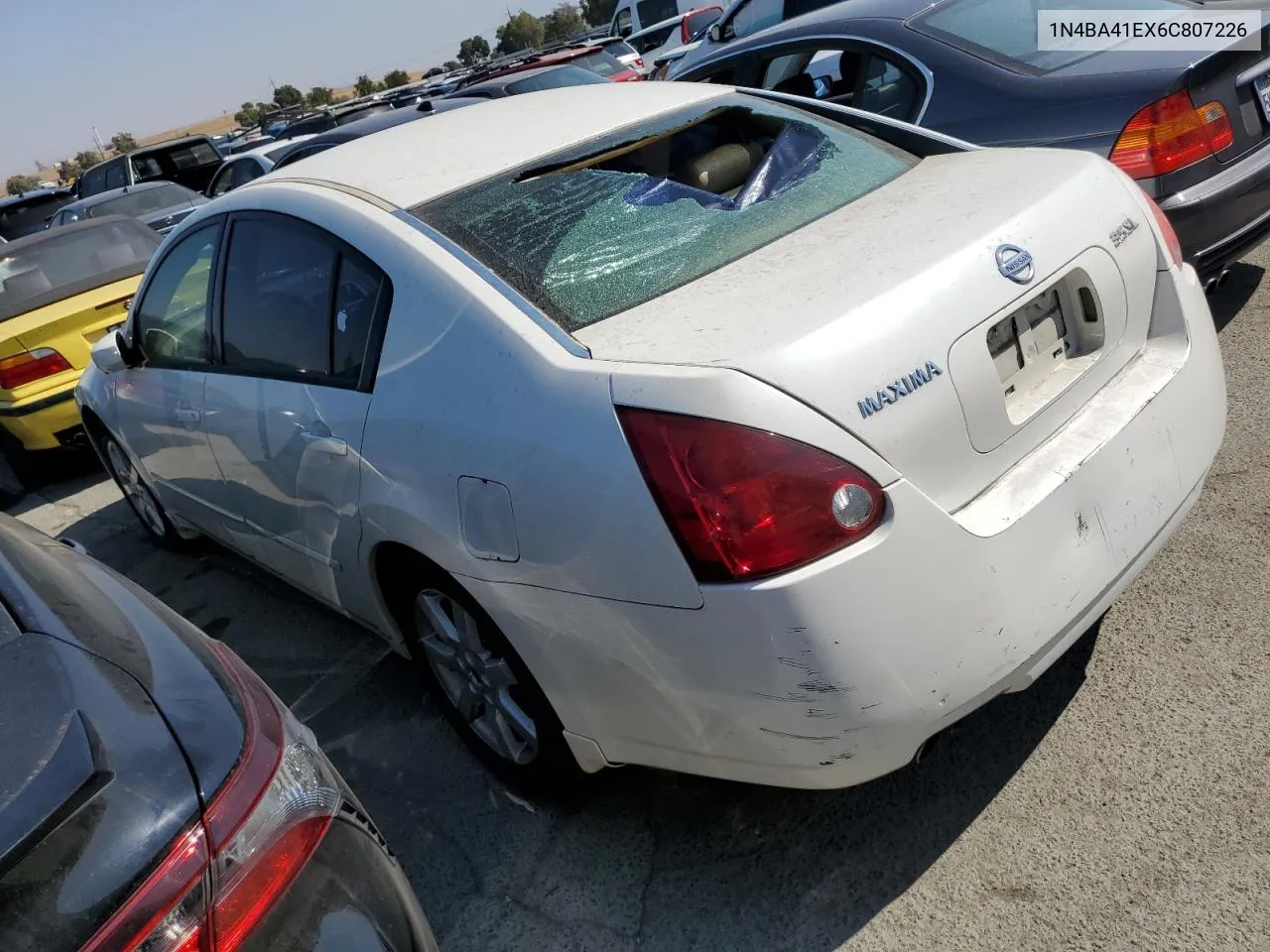 2006 Nissan Maxima Se VIN: 1N4BA41EX6C807226 Lot: 68701063