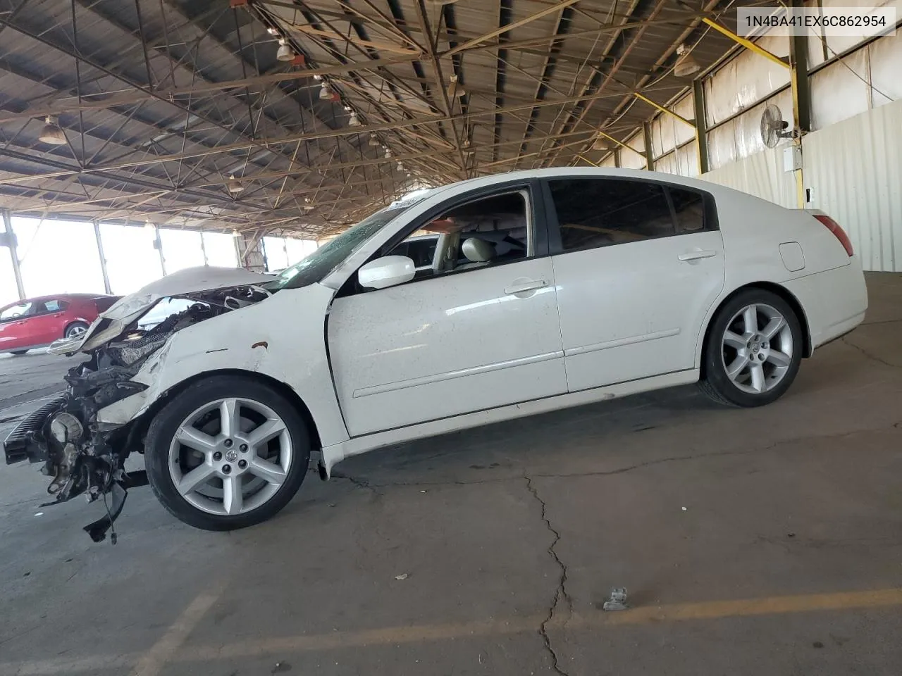 2006 Nissan Maxima Se VIN: 1N4BA41EX6C862954 Lot: 70056084