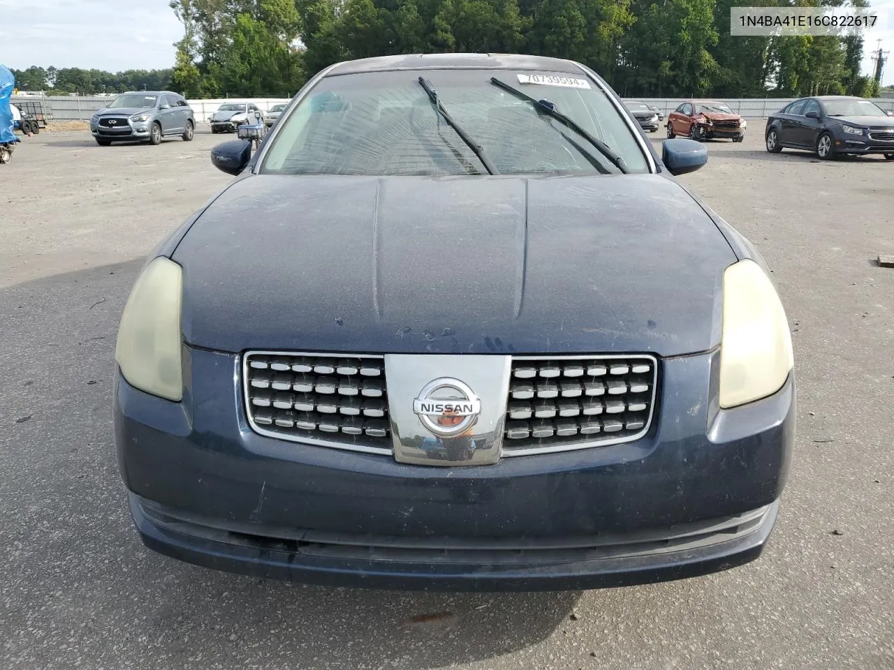 2006 Nissan Maxima Se VIN: 1N4BA41E16C822617 Lot: 70739594