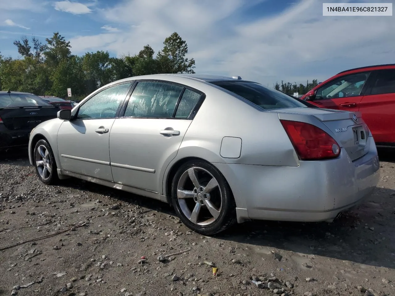 2006 Nissan Maxima Se VIN: 1N4BA41E96C821327 Lot: 71022014