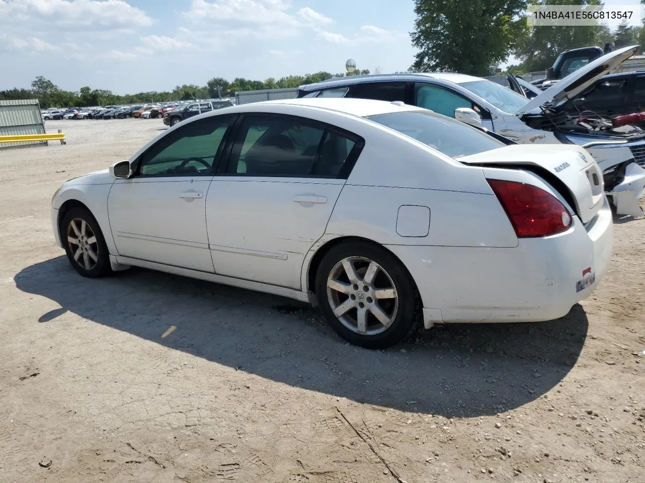 2006 Nissan Maxima Se VIN: 1N4BA41E56C813547 Lot: 71209564