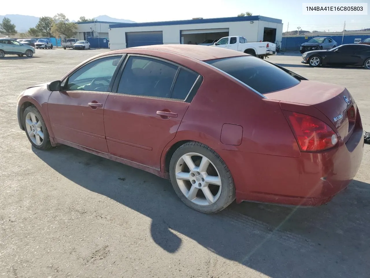 2006 Nissan Maxima Se VIN: 1N4BA41E16C805803 Lot: 71879554