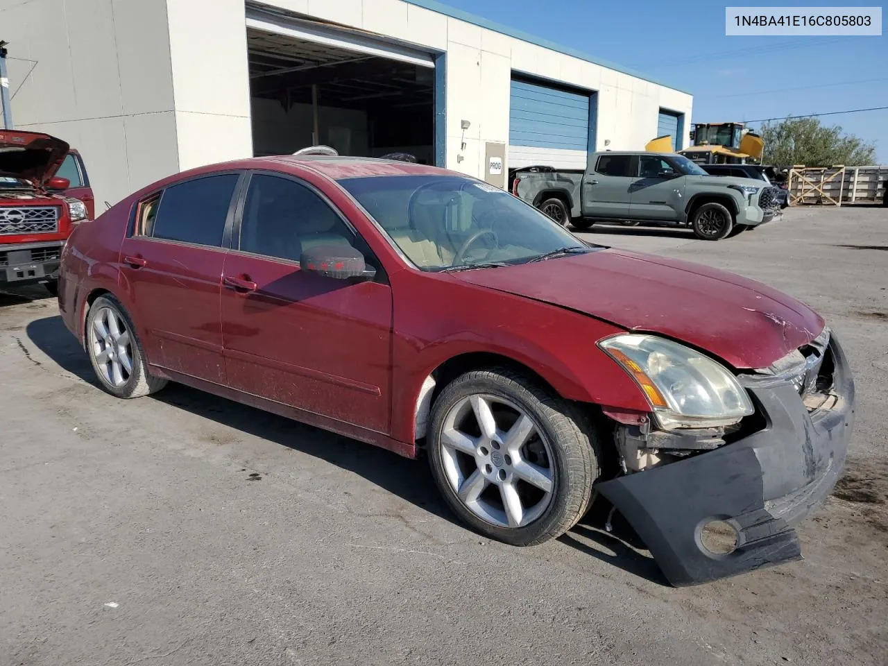 2006 Nissan Maxima Se VIN: 1N4BA41E16C805803 Lot: 71879554