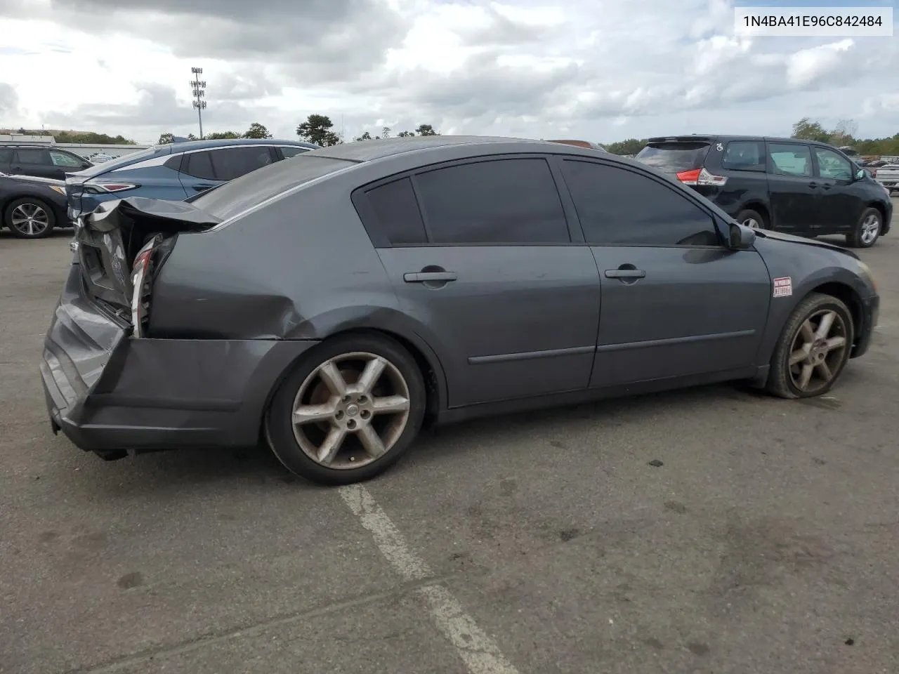 2006 Nissan Maxima Se VIN: 1N4BA41E96C842484 Lot: 71948504