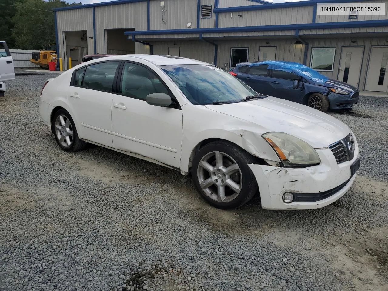 2006 Nissan Maxima Se VIN: 1N4BA41E86C815390 Lot: 72434194