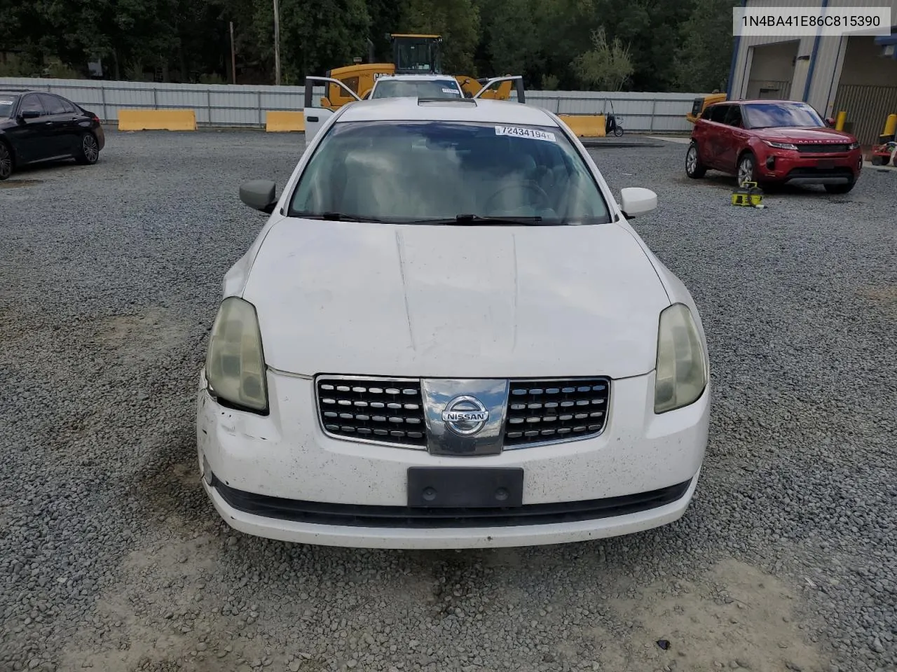 1N4BA41E86C815390 2006 Nissan Maxima Se