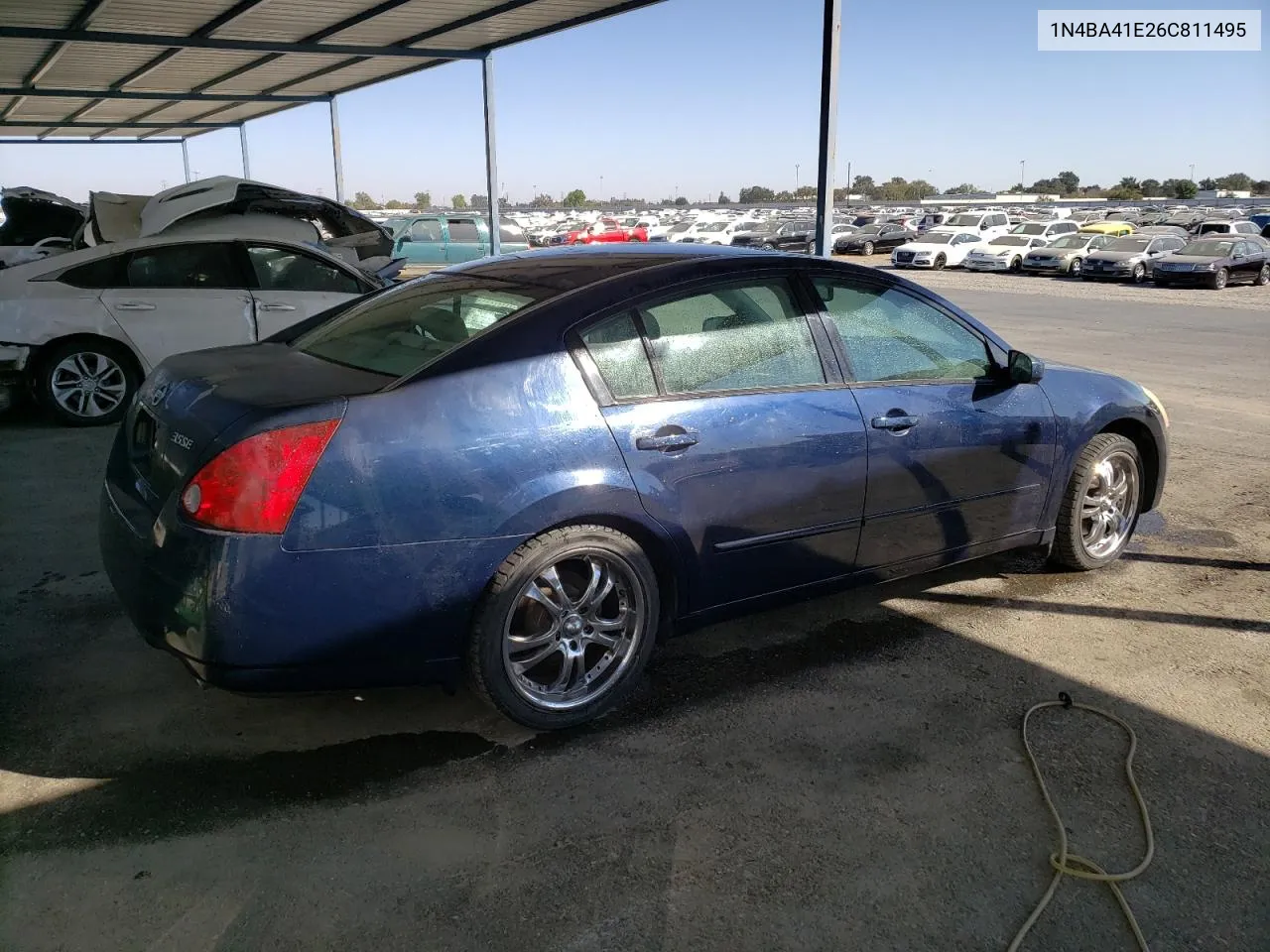 2006 Nissan Maxima Se VIN: 1N4BA41E26C811495 Lot: 74294994