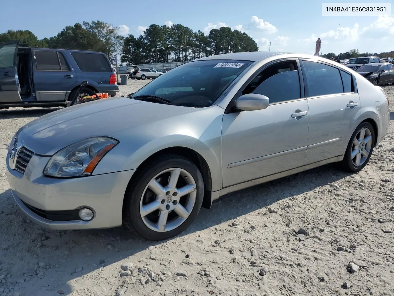 2006 Nissan Maxima Se VIN: 1N4BA41E36C831951 Lot: 74811904