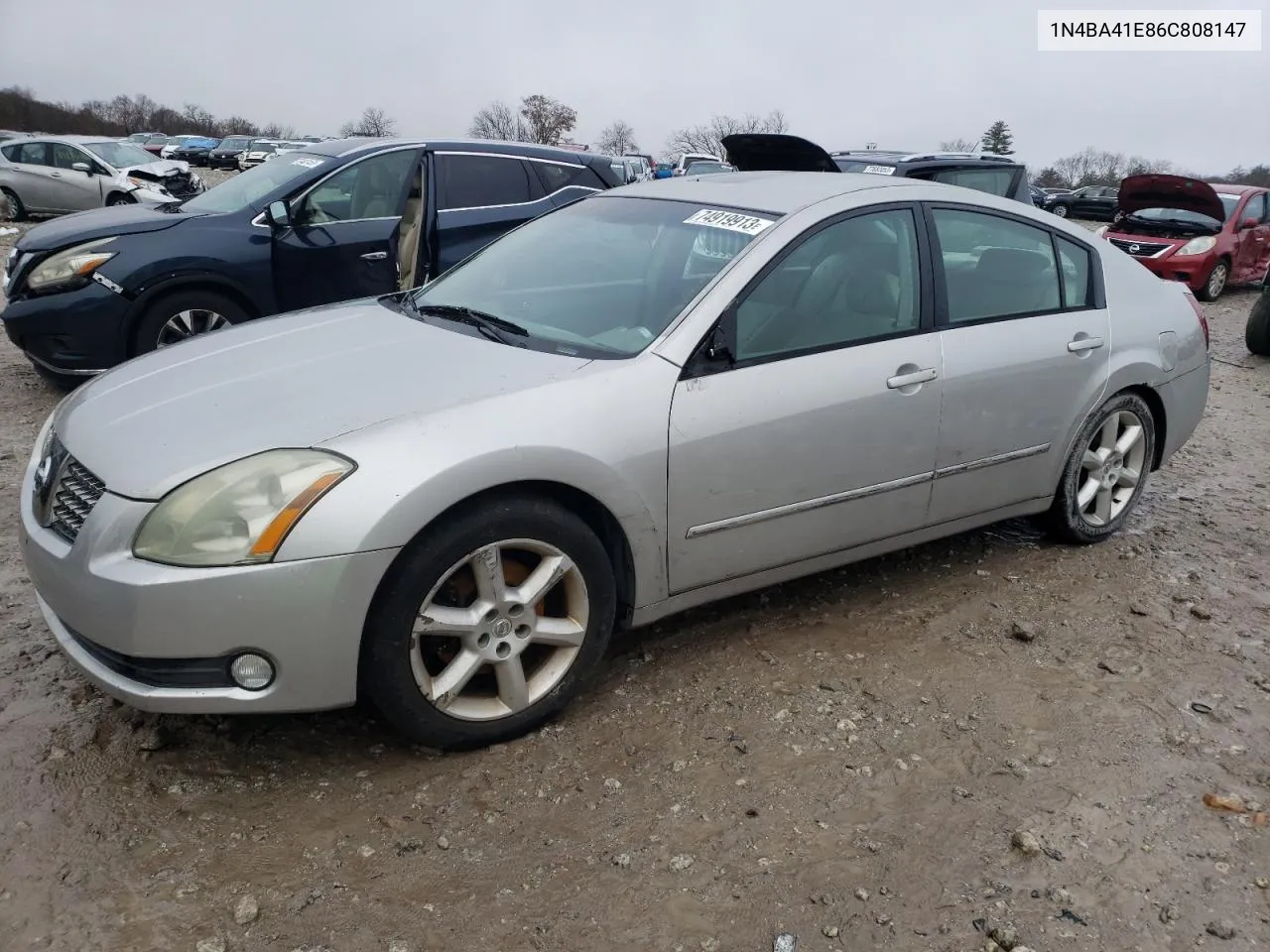 2006 Nissan Maxima Se VIN: 1N4BA41E86C808147 Lot: 74919913