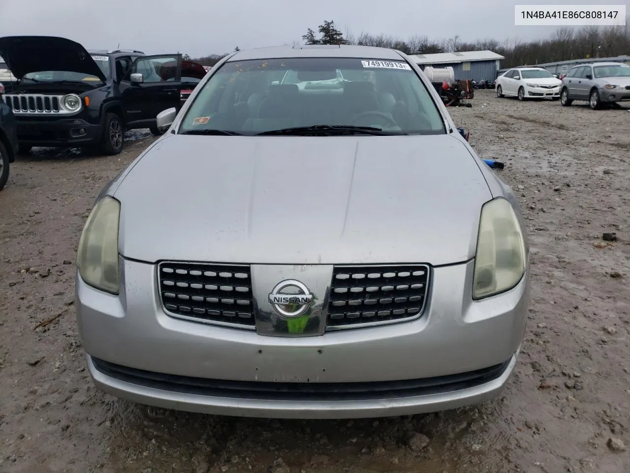 2006 Nissan Maxima Se VIN: 1N4BA41E86C808147 Lot: 74919913