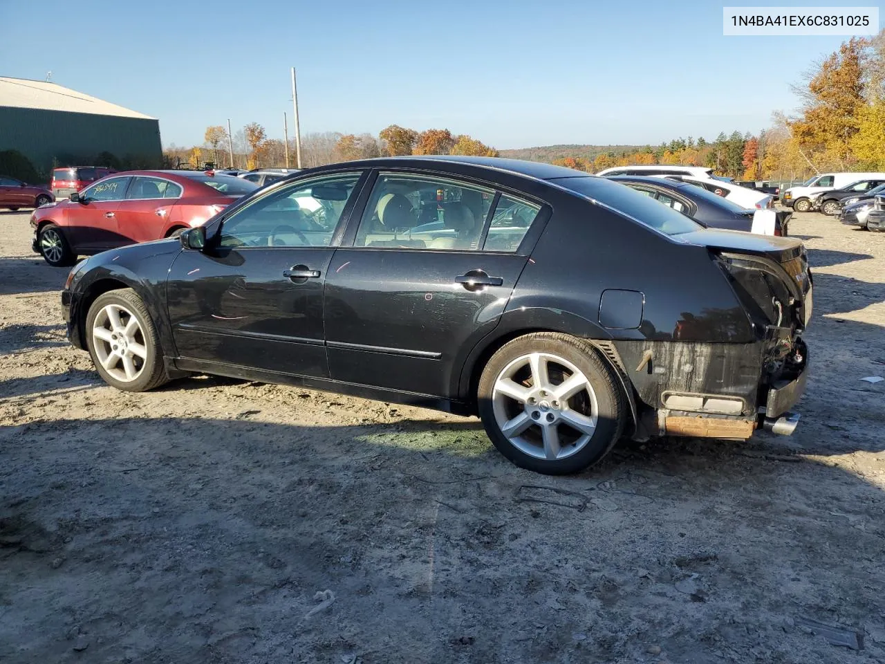 2006 Nissan Maxima Se VIN: 1N4BA41EX6C831025 Lot: 76753654