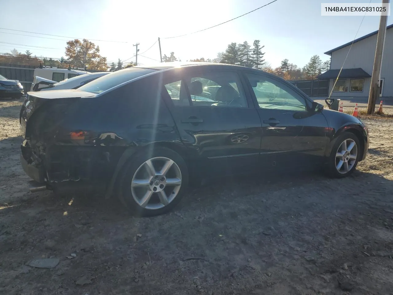 2006 Nissan Maxima Se VIN: 1N4BA41EX6C831025 Lot: 76753654