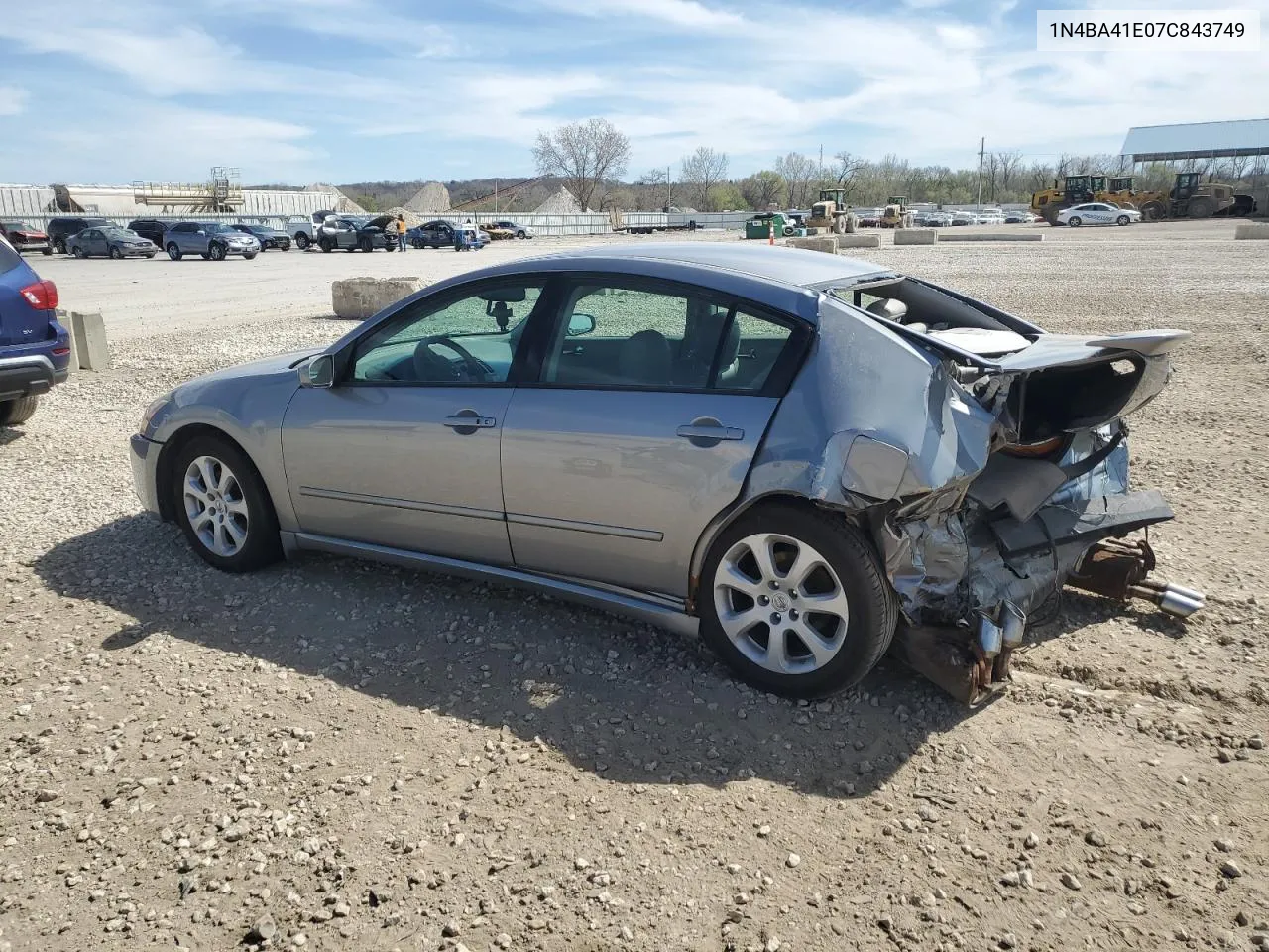 1N4BA41E07C843749 2007 Nissan Maxima Se