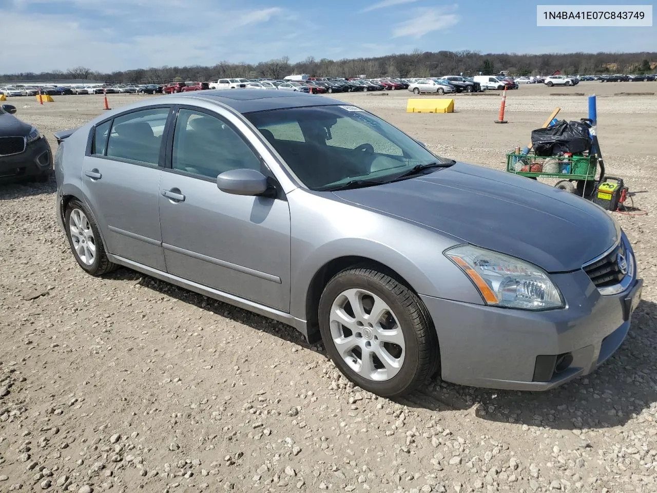 2007 Nissan Maxima Se VIN: 1N4BA41E07C843749 Lot: 49958744