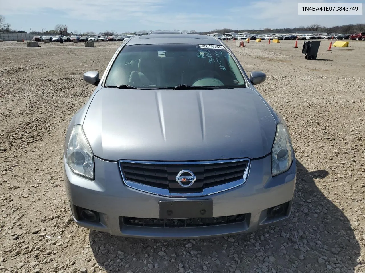 2007 Nissan Maxima Se VIN: 1N4BA41E07C843749 Lot: 49958744