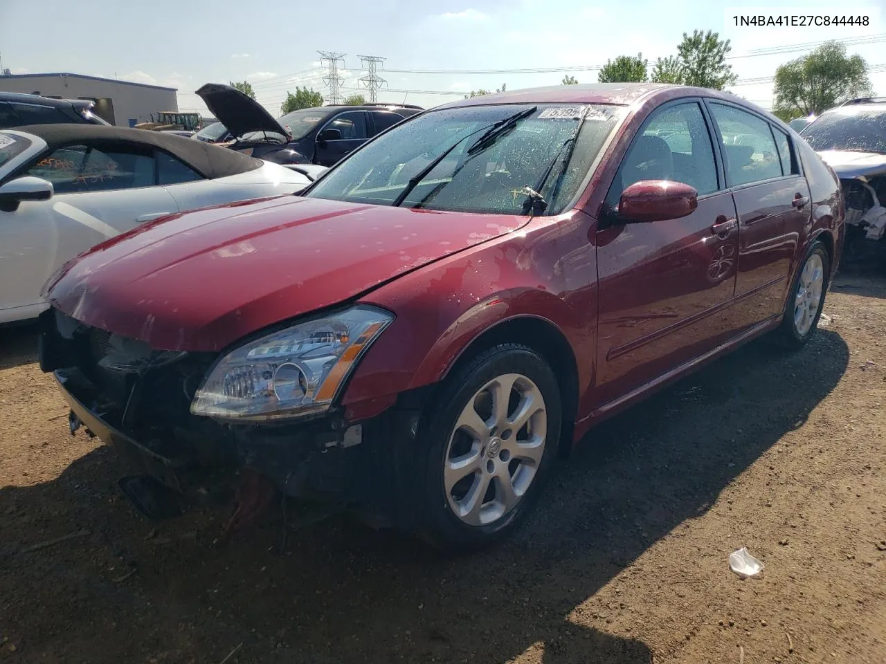 2007 Nissan Maxima Se VIN: 1N4BA41E27C844448 Lot: 53954994