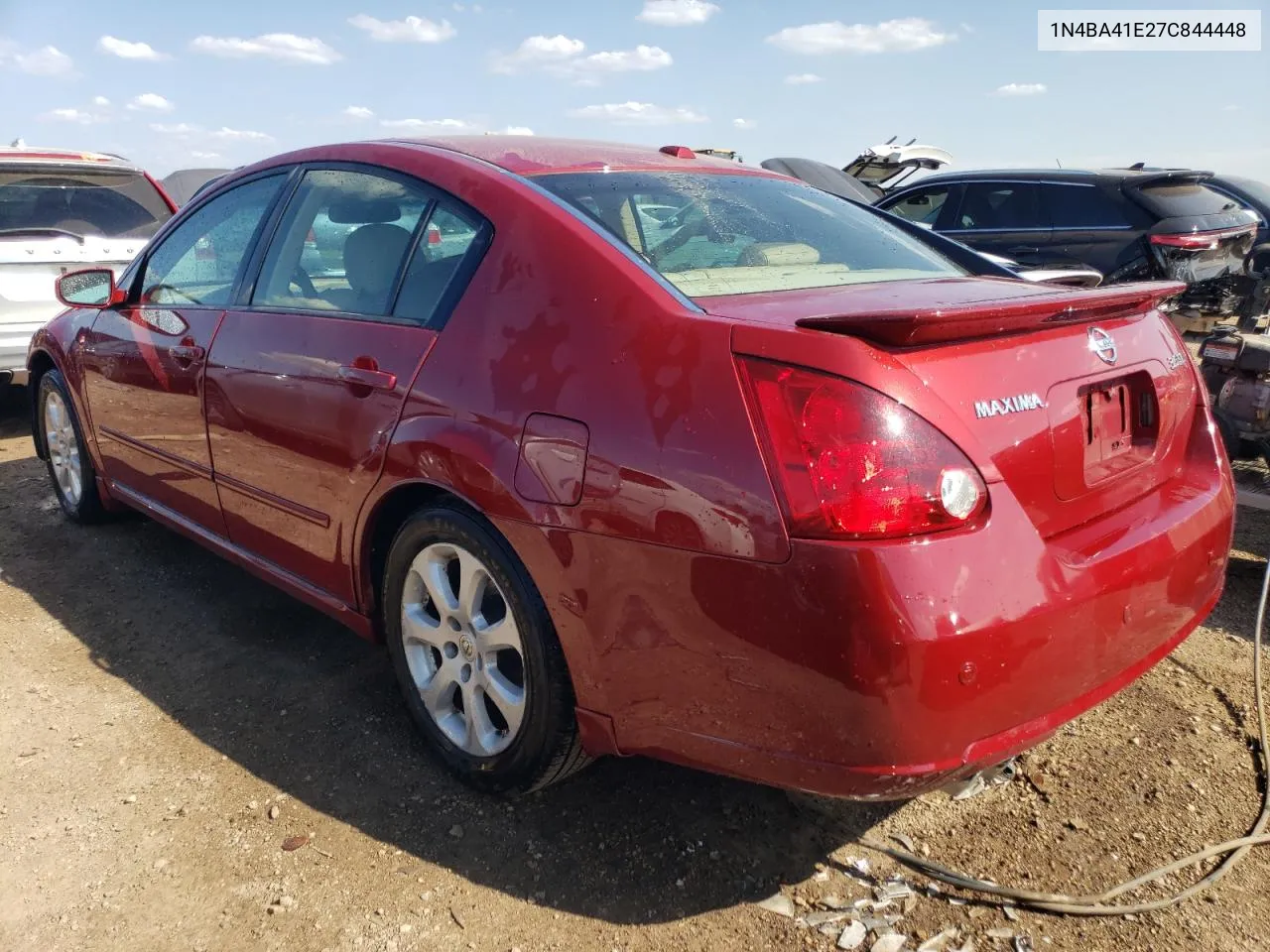 2007 Nissan Maxima Se VIN: 1N4BA41E27C844448 Lot: 53954994