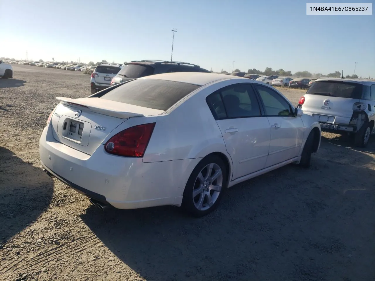 1N4BA41E67C865237 2007 Nissan Maxima Se