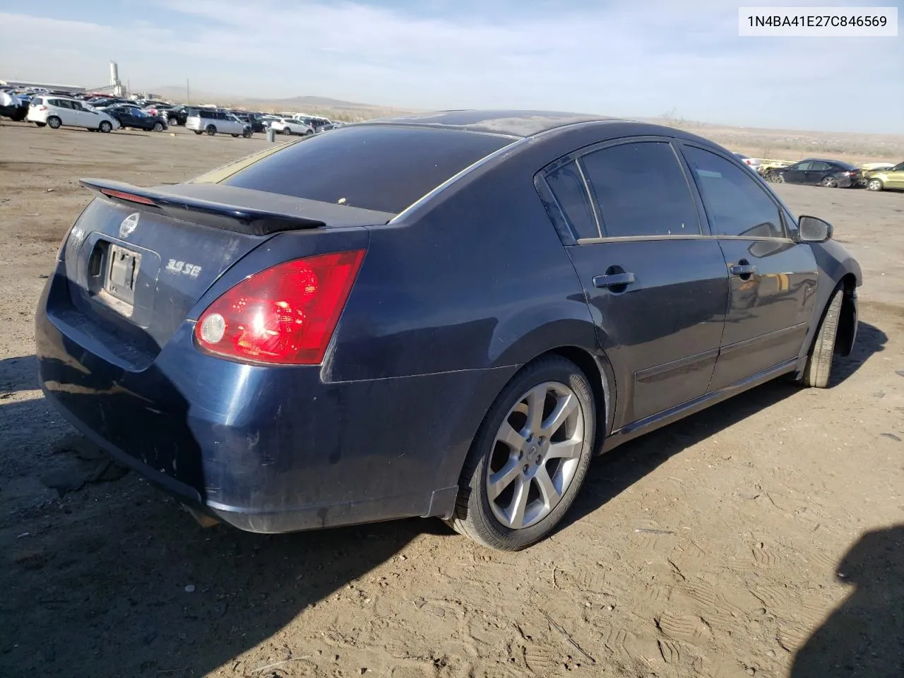 2007 Nissan Maxima Se VIN: 1N4BA41E27C846569 Lot: 66671503