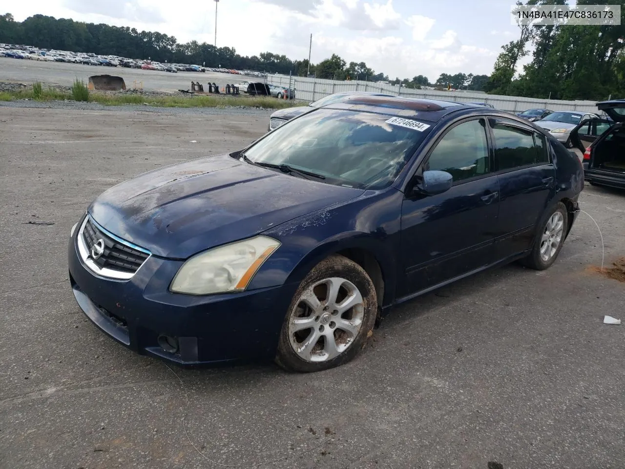 1N4BA41E47C836173 2007 Nissan Maxima Se