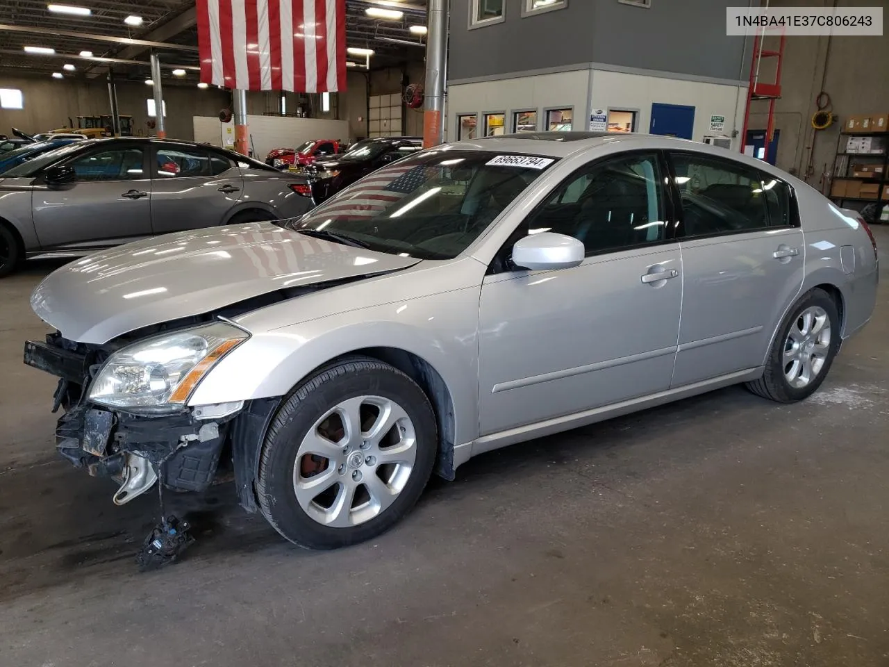 2007 Nissan Maxima Se VIN: 1N4BA41E37C806243 Lot: 69663794