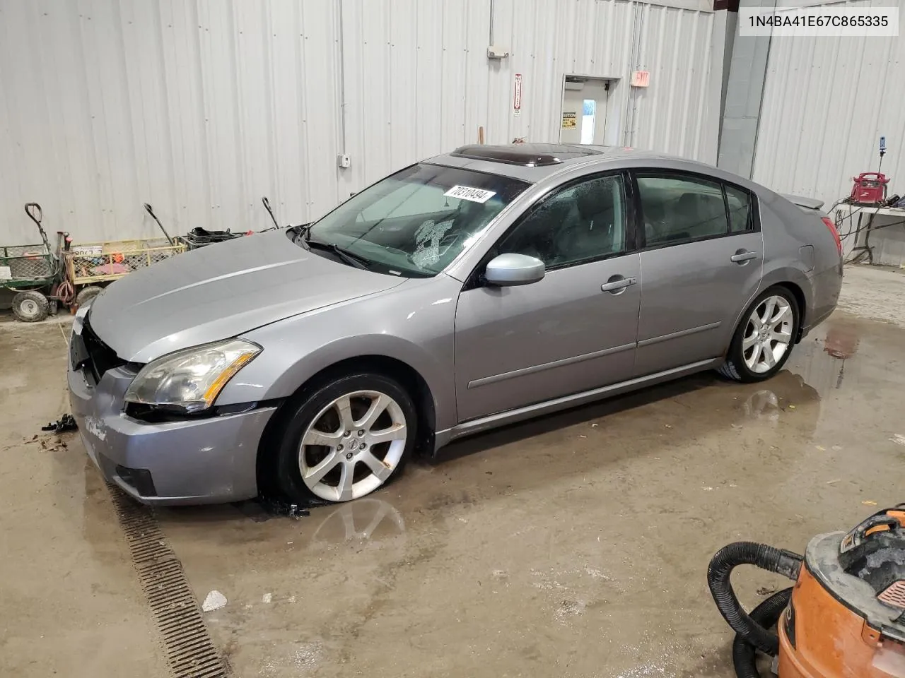 2007 Nissan Maxima Se VIN: 1N4BA41E67C865335 Lot: 70310494