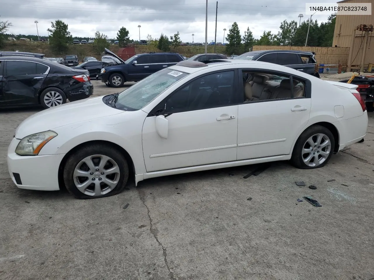 2007 Nissan Maxima Se VIN: 1N4BA41E87C823748 Lot: 71268864