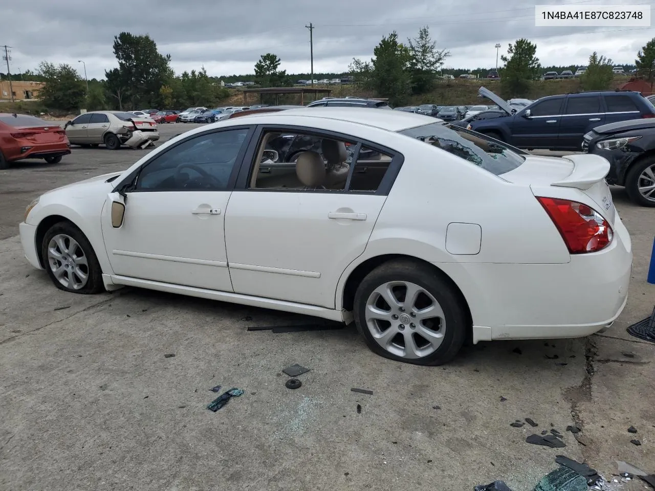 2007 Nissan Maxima Se VIN: 1N4BA41E87C823748 Lot: 71268864